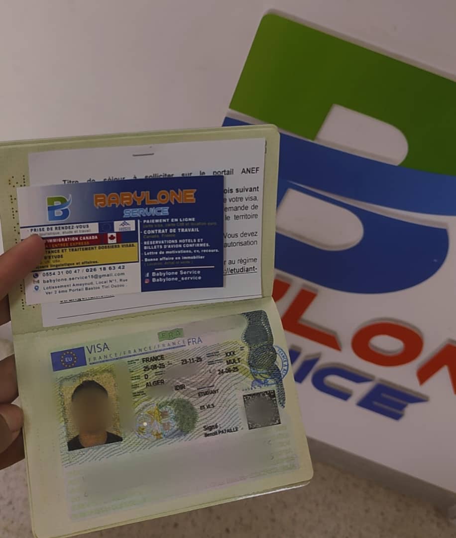 Visa obtenu